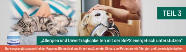 Die Nahrungsergänzungsmittel der Rayonex Biomedical GmbH und ihr unterstützender Einsatz bei Tieren mit Allergien und Unverträglichkeiten
